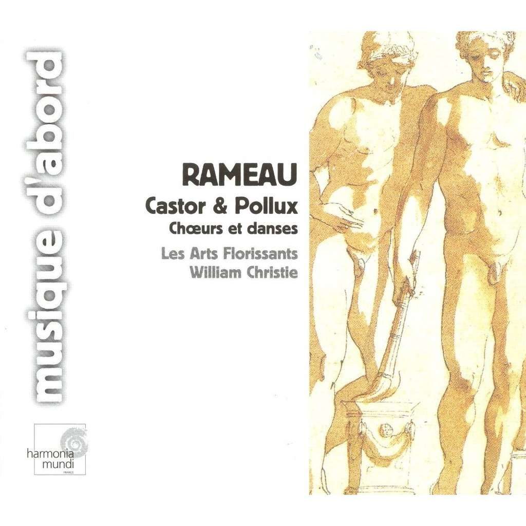 Album cover of Rameua's piece, Castor et Pollux