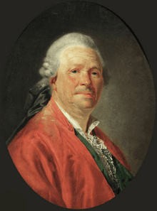 Portrait of composer Christoph Willibald Gluck