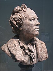Bust statue of Christoph Willibard Gluck