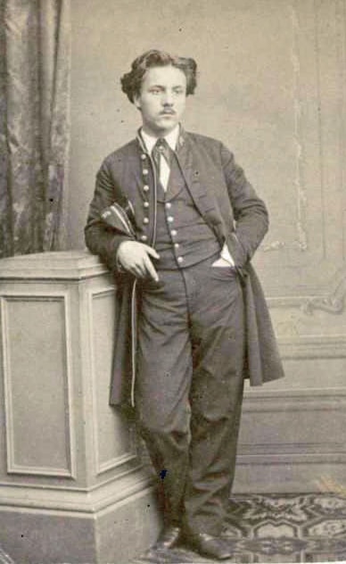 A photo of a young Gabriel Fauré