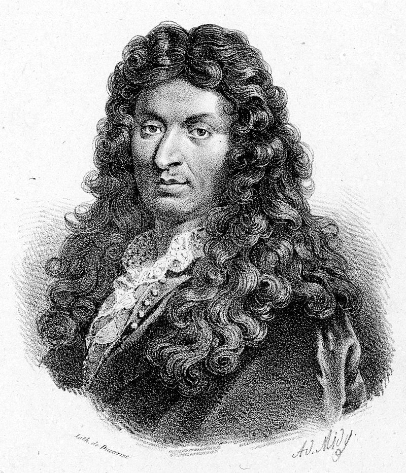 Jean-Baptiste Lully drawing