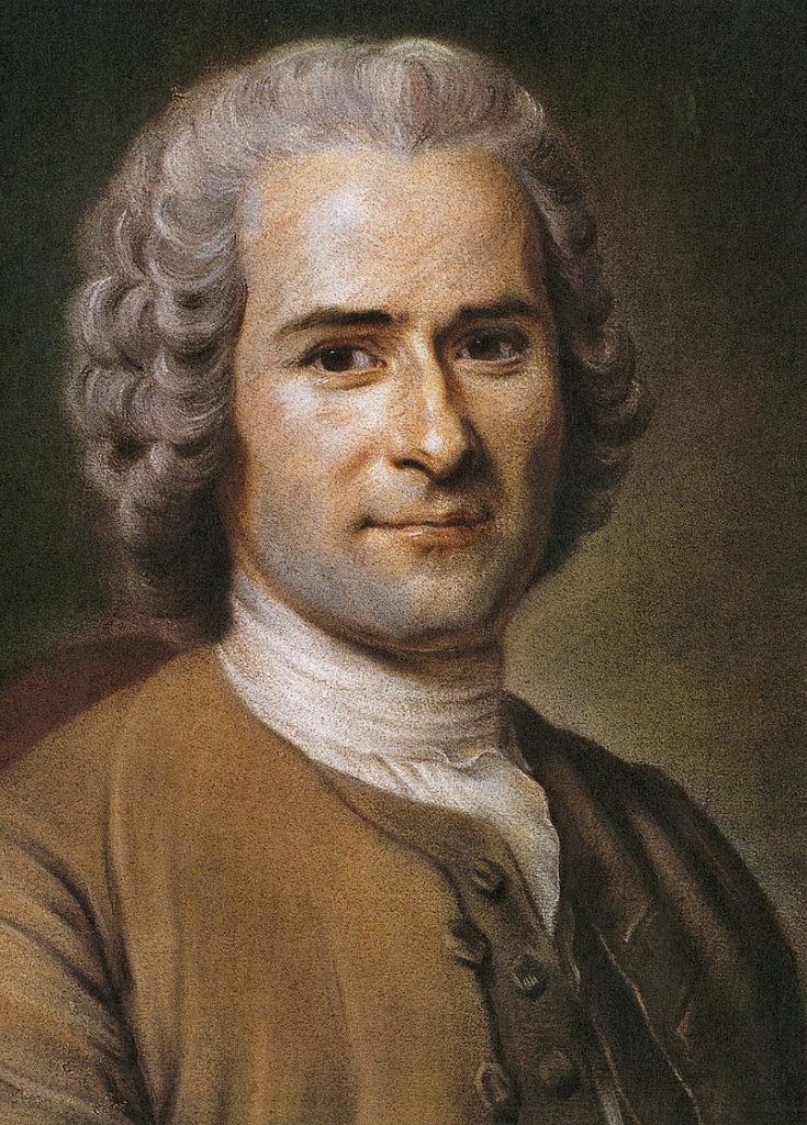 Philosopher, writer, and composer, Jean-Jacques Rousseau