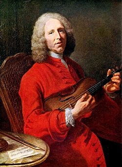 Portrait of composer, Jean Philippe Rameau