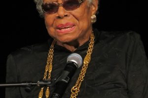 American poet, memoirist, and civil rights activist, Maya Angelou
