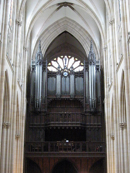 Photo of the organ at Saint-Jean-Saint-Francois-au-Marais Church
