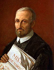 Portrait painting of Giovanni Pierluigi da Palestrina