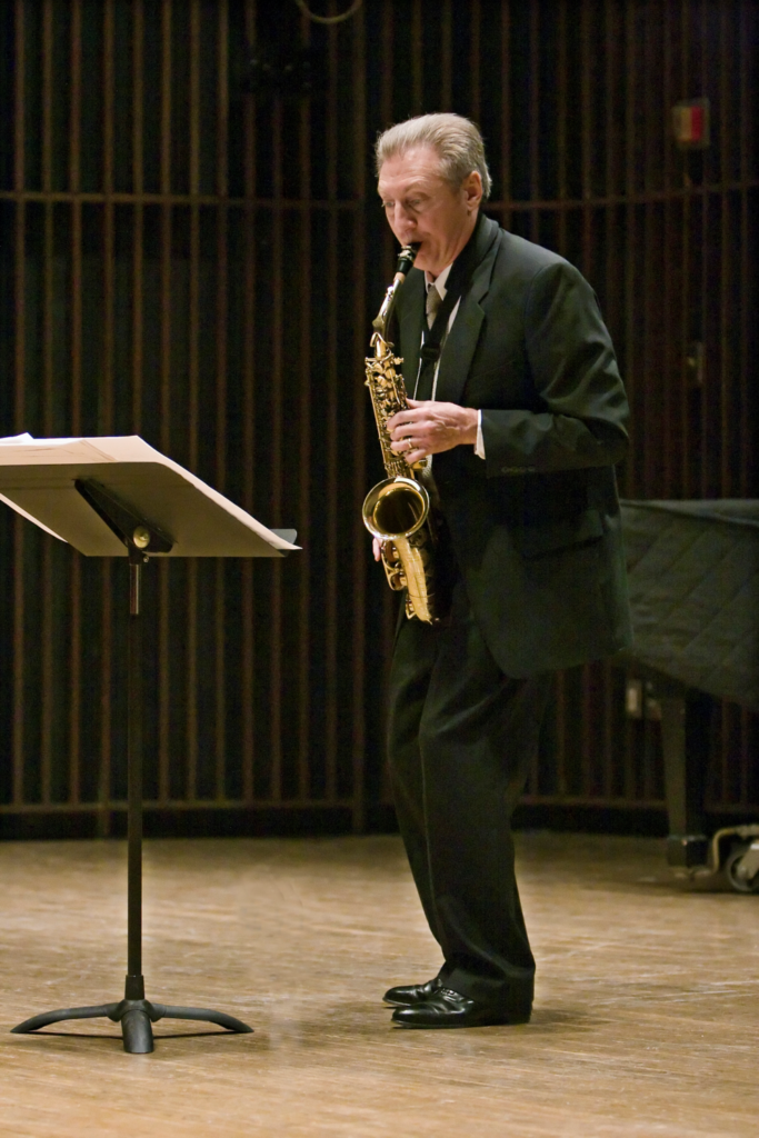 Richard_J. Chandler Alto_Saxophone recital Performance in Minnesota