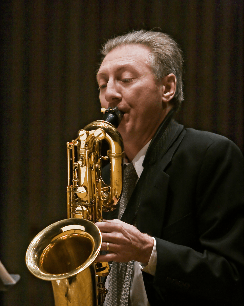 Richard J Chandler Performs on Baritone Saxophone at St. Cloud,State University Recital in Saint Cloud, MN