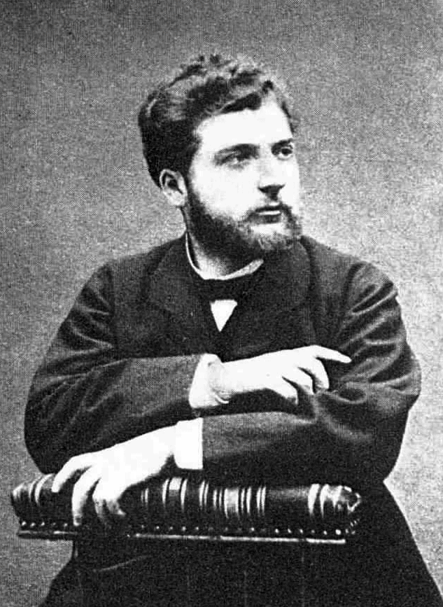 Photopragh of a young Georges Bizet