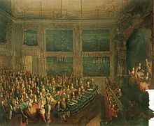 Painting of one of Christoph Willibald Gluck's operas