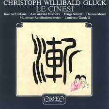 Album cover of composer Gluck's, The Chinese Women