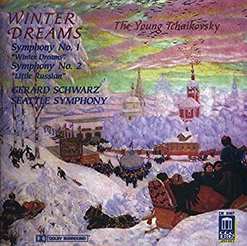 Photo of the album cover, Winter Dreams by composer, Tchaikovsky